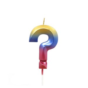 Vela Signo "?" Multicolor