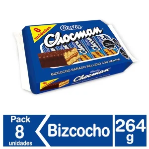 Pack 8 Unidades Bizcocho Chocman