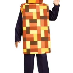 DISFRAZ MONSTRUO ROBOT NARANJA