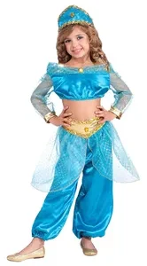 Disfraz princesa árabe niña