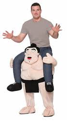 Disfraz ride on sumo