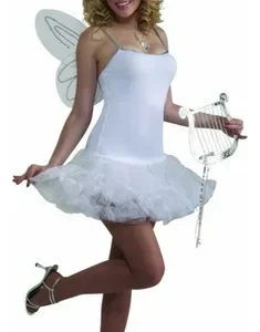 Disfraz vestido ángel mujer standard