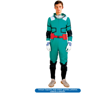 TRAJE MIDORIYA IZUKU ADULTO