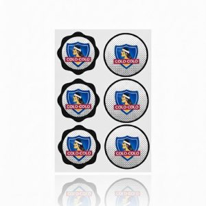 Stickers Colo-Colo 6 Unidades