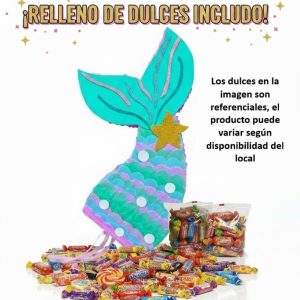 Alternative view of Piñata Artesanal Cola de Sirena