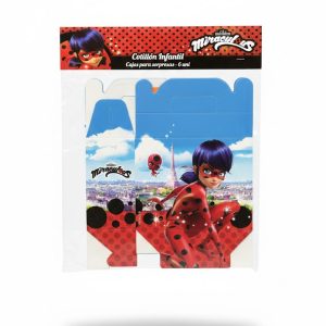 Caja para Sorpresas Miraculous Ladybug 6 Unidades