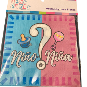 Servilleta revelación (12 unidades)