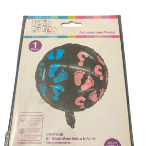 Globo foil revelación 45 cm