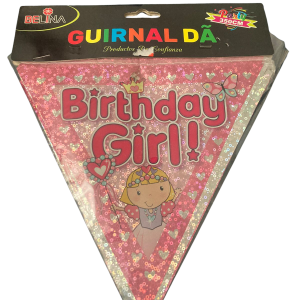 Guirnalda glitter baby shower