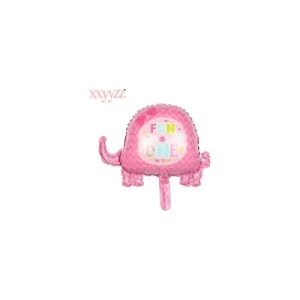 Globo foil elefante rosado baby shower