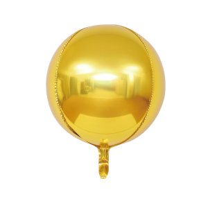 Globo foil esfera dorado (60 pulgadas)