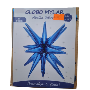Globo foil estrella azul (69CM)