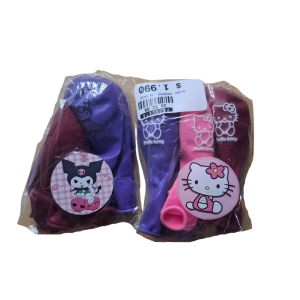 A Globos látex impresos personaje (x10)