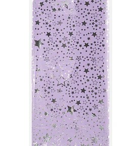 A-Mantel metalizado estrella lila 137x183 cm
