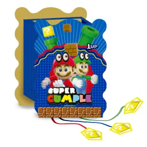 PIÑATA PLANA S MARIO