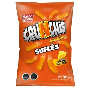 DULCE CRUNCHIS SUFLE QUESO 200 GR MARCO POLO
