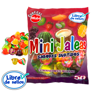 Bolsa Mini Jalea 50 Unidades