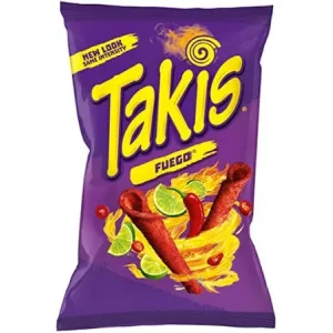 DULCE TAKIS FUEGO 200GRS LA MUNDIAL