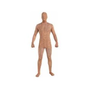 Disfraz pegado madera hombre (XL)