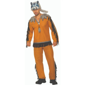 DISFRAZ HOMBRE ESPIRITU LOBO CARNAVAL
