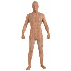 DISFRAZ PEGADO MADERA ADULTO CARNAVAL