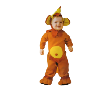 DISFRAZ ENTERITO LEON BEBE CARNAVAL