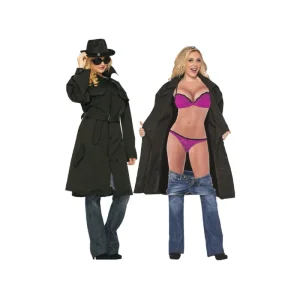 DISFRAZ ABRIGO EXHIBIONISTA CARNAVAL - Imagen 2