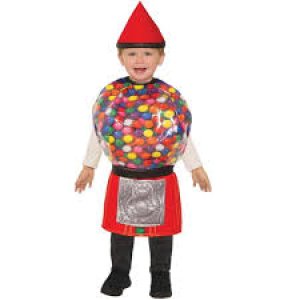 Disfraz niño maquina de chicle (2 A 4 AÑOS)
