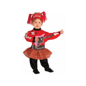 Disfraz baby punk mujer (1 A 2 AÑOS)