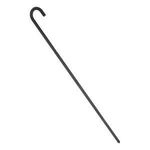 Accesorio plástico bastón negro (1 unidad 90CM)