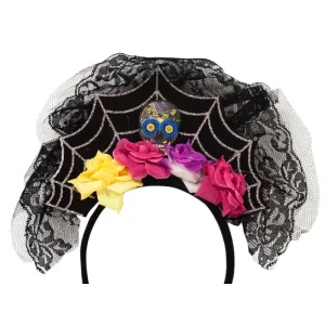 Cintillo catrina skull x1 uni