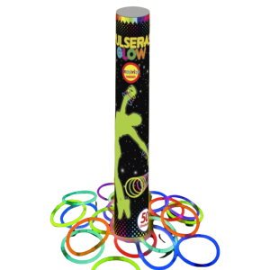 PULSERA FLUOR 100 UNID FE
