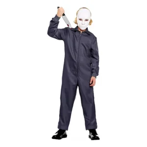 Traje overol gris (5-6)
