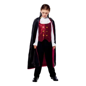 Traje vampiro clásico (10-12)