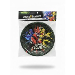 PLATO POWER RANGERS 6 UNID PRONOBEL