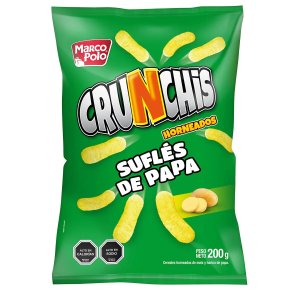 DULCE CRUNCHIS SUFLE PAPA 200 GR MARCO