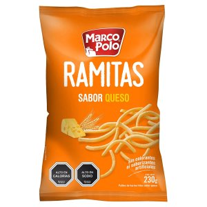 DULCE RAMITAS DE QUESO 230 GR MARCO POLO