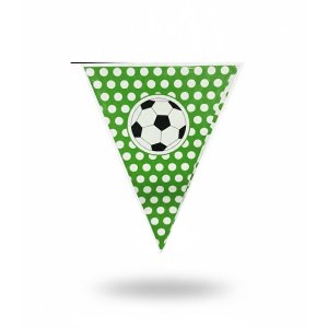 BANDERIN VERDE FUTBOL CARNAVAL