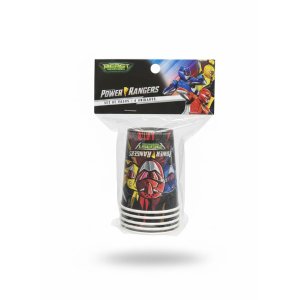 VASOS POWER RANGERS 6 UNID PRONOBEL
