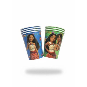 VASO POLIPAPEL MOANA 6 UNID