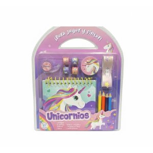 REGALO LIBRO UNICORNIO LAPICES