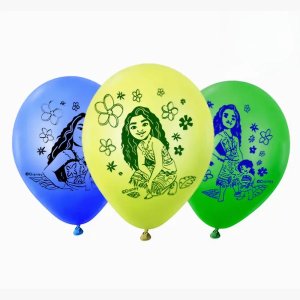 Globo Látex Impreso Moana 2 (12 unidades)