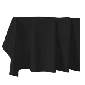 MANTEL METALIZADO 137X183 NEGRO MPA