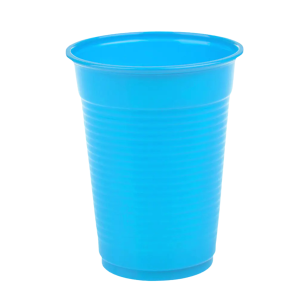VASOS 200ML CELESTE 50 UNID MPA