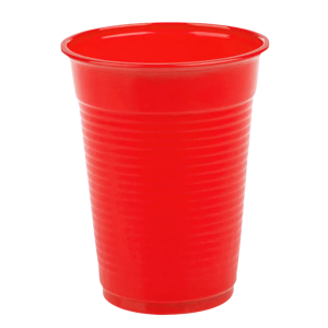 VASOS 200ML ROJO 50 UNID MPA