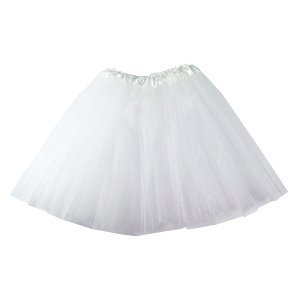 FALDA TUTU LISO BLANCO 30CM MP