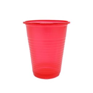 Vasos plásticos rojo (50PCS 200ML)