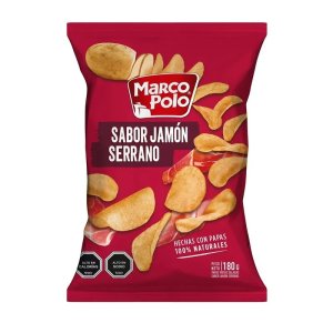 DULCE PAPA FRITA JAMON SERRANO 180 GR POLO