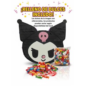 Piñata Artesanal Kuromi - Imagen 2