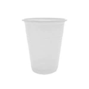 Vasos plásticos blanco (50PCS 200ML)